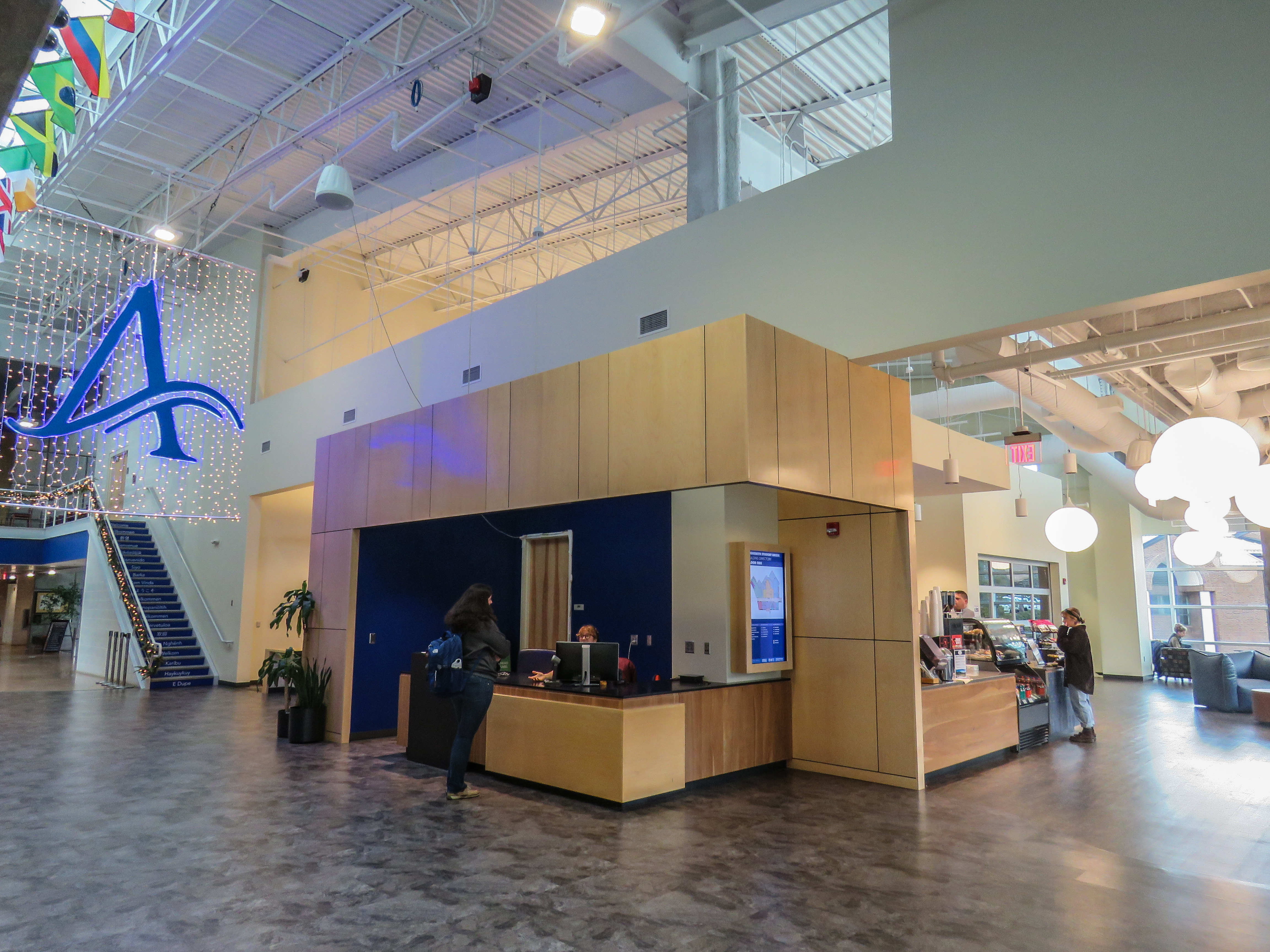 The highsmith front desk